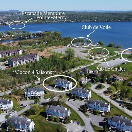*Nouveaute* Foyer Au Bois, Plage, Montagne Et + Magog Luaran gambar