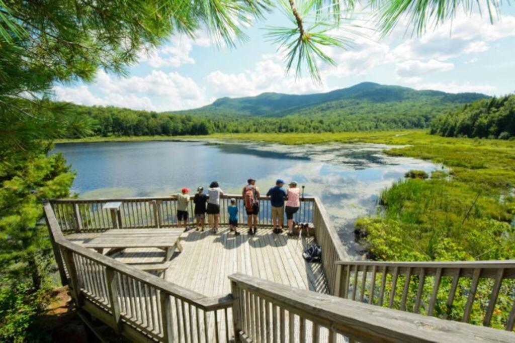 *Nouveaute* Foyer Au Bois, Plage, Montagne Et + Magog Luaran gambar